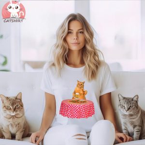 Pizza Cat Tee Shirt