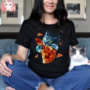 Pizza Cat in Space T Shirt