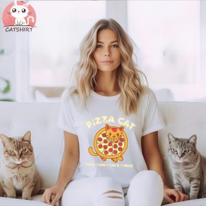 Pizza Cheese Cat Unisex Shirt