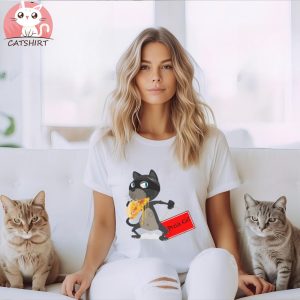 Pizza Cheese Eating Cats Shirt