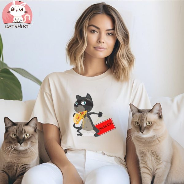 Pizza Cheese Eating Cats Shirt