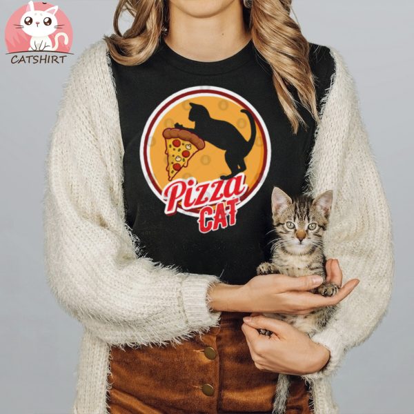 Pizza Eat Cat Shirt