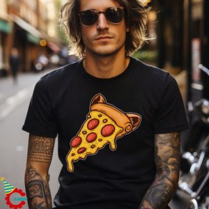 Pizza cat cat lover pizza slice cheese T Shirt