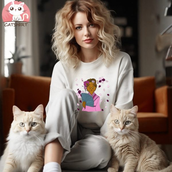 Cat Geisha T Shirt