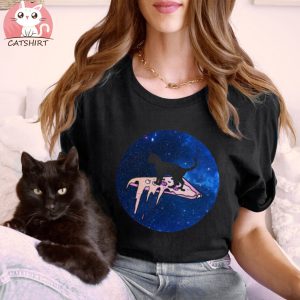 Space Pizza Cat T Shirt