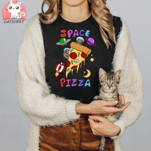 Space Pizza T Shirt