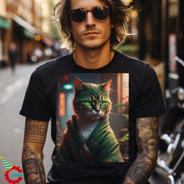 The Kitty with the Green Eyes T Shirt