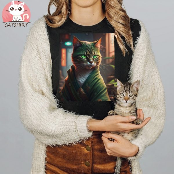 The Kitty with the Green Eyes T Shirt