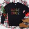 20th Birthday Vintage 2002 Made in 2002 Awesome Since 2002 T Shirt tee