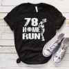 78 Years Old Vintage Baseball 78th Birthday T Shirt tee
