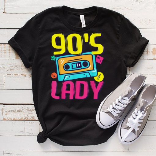 90's Girls Outfit, 90s Lady, Costume 1990's Fashion Cassette T Shirt tee