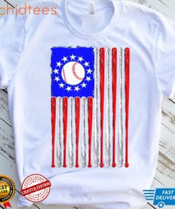American Flag Vintage Baseball Bat Betsy Ross USA Flag Gift T Shirt, sweater