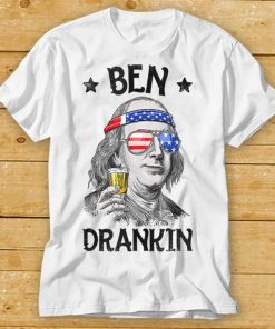 Ben Drankin 4th Of July Benjamin Franklin Men Women USA Flag T Shirt tee