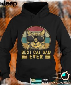 Best Cat Dad Ever Bump Fit Vintage Gift Father’s Day T Shirt, sweater