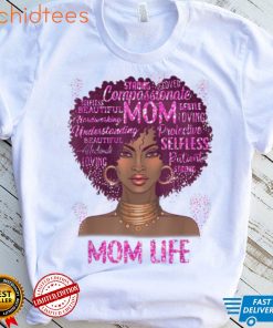 Black Woman Mom Life Mom African American Happy Mother's Day T Shirt, sweater