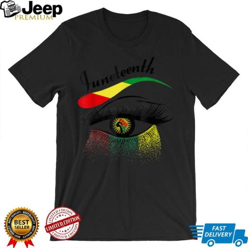 Bright Eyes Juneteenth Juneteenth Eye African American T Shirt tee