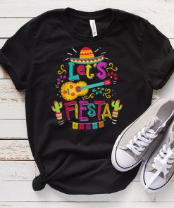 Cinco De Mayo Party Lets Fiesta Mexican T Shirt tee