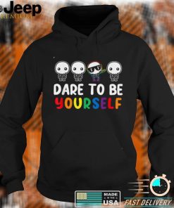 Dare To Be Yourself Gay Cute Dabbing Pride LGBTQ Community T Shirt, sweater