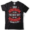 Funny Father’s Day Gift for Dad   Papa Ice Hockey Gift T Shirt tee