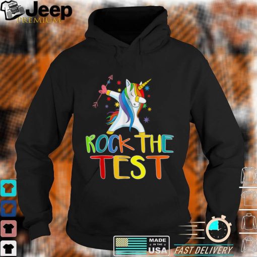 Funny Test Day Rock The Test Don’t Stress Testing T Shirt, sweater