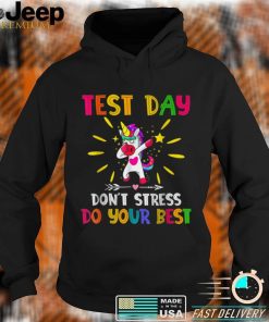 Funny Test Day Rock The Test Don’t Stress Testing T Shirts, sweater