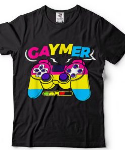 Gamer LGBT Pride Controller Video Game Pansexual Gaymer T Shirt