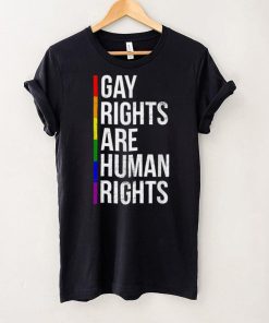 Gay Rights Are Human Rights Lovers LGBT Pride Transgender T Shirt tee