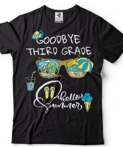 Goodbye 3rd Grade Hello Summer Last Day Of School Boys Kids T Shirt sweater shirt