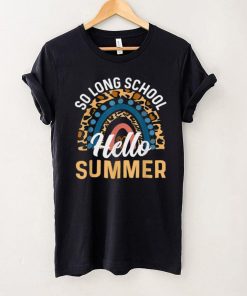 Happy Last Day Of School 2021 Teacher Hello Summer Vacation T Shirt tee