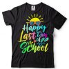 Happy Last Day Of School   Unicorn Dabbing Teacher Student T Shirt tee