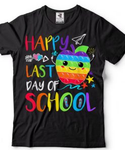 Happy Last Day Of School Glasses Tie Dye T Shirt