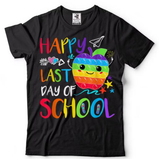 Happy Last Day Of School Glasses Tie Dye T Shirt