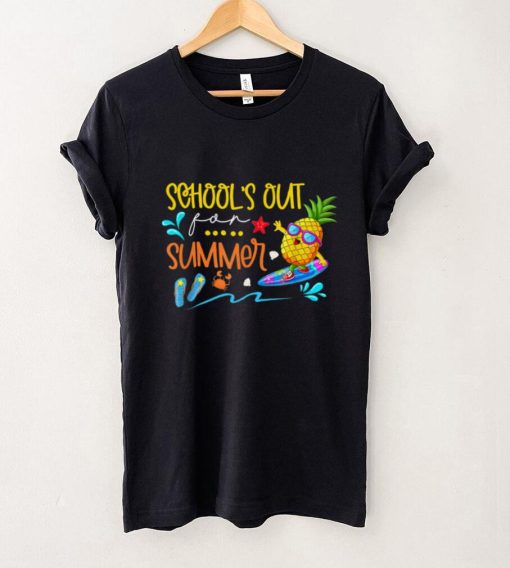 Happy Last Day Of School Schools Out For Summer Teacher T Shirt tee
