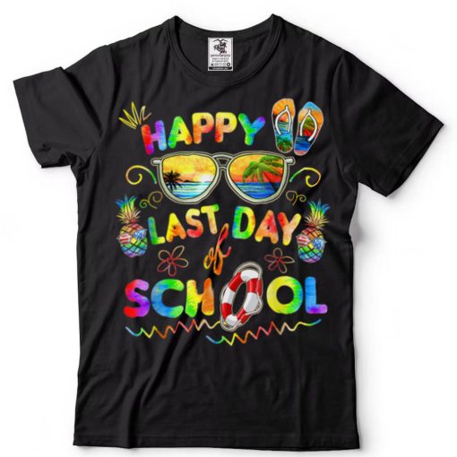 Happy Last Day Of School Shirt Hello Summer Teacher Student T Shirt