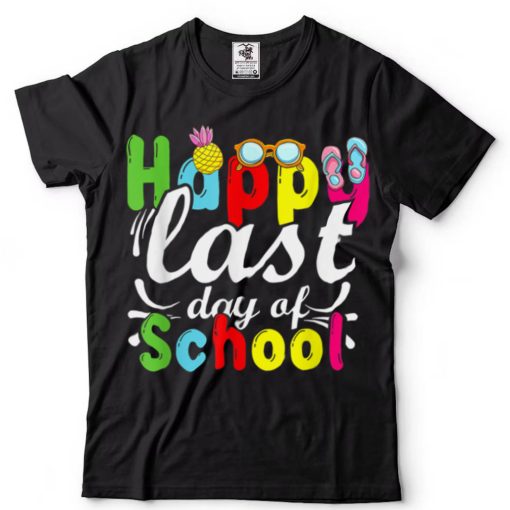 Happy Last Day Of School Shirt Kids Teacher Graduation T Shirt1 tee