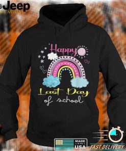 Happy Last Day Of School Teacher Student Graduation Rainbow T Shirt, sweater