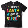 Happy Last Day Of School Teacher Student Summer Pineapple Shirt tee
