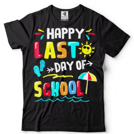 Happy Last Day Of School Teacher Student Summer Pineapple TShirt tee