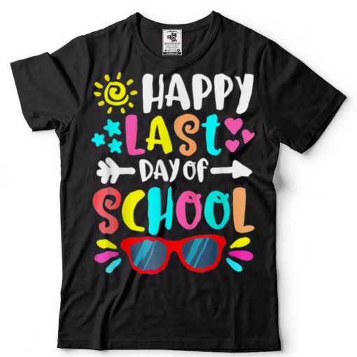 Happy Last Day Of School Teacher Student Summer Pineapple TShirts tee