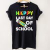 Happy Last Day Of School 3rd Grade Teacher Summer Graduation T Shirt tee