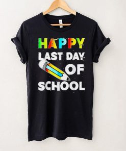 Happy Last Day of School 2022 End of Year Teacher Shirt T Shirt tee
