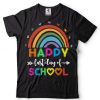 Happy Last Day Of School Teacher Student Graduation Rainbow T Shirt