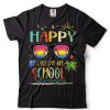 Happy Last Day of School Teacher Student Graduation Rainbow T Shirts tee
