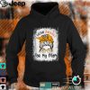 I Wear Orange For My Mom Ms Multiple Sclerosis Messy Bun Mom T Shirt, sweater