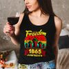 June 19th, 1865 Graphic Retro Style Tees Juneteenth 1865 T Shirt
