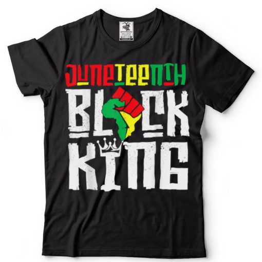 Juneteenth Black King Melanin Black Dad Fathers Day Men T Shirt tee