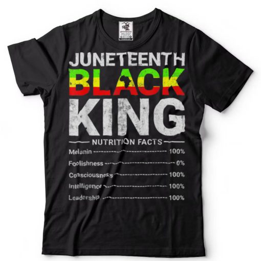 Juneteenth Black King Melanin Dad Fathers Day Men Father Fun T Shirt tee