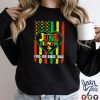 Juneteenth Heart American African Freedom Black Pride Month T Shirt tee