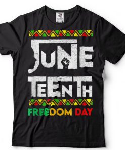 Juneteenth Freedom Day Vintage Colors 1865 Women Men Gifts T Shirt tee