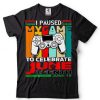 Juneteenth I Paused My Game To Celebrate 19th Black Pride T Shirt tee